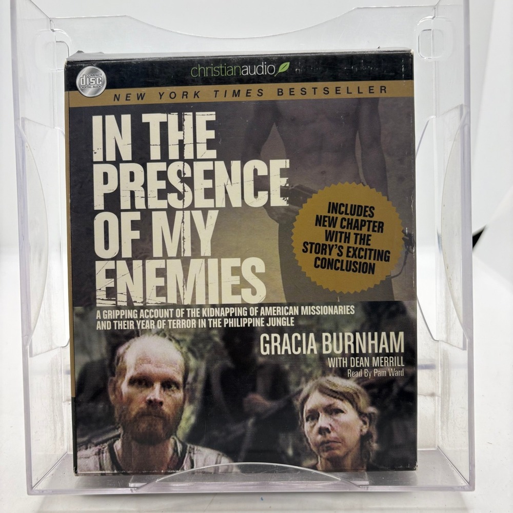 In The Presence Of My Enemies Gracia Burnham Christian Audio CD 9781596442511